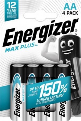 Elem, AA ceruza, 4 db, ENERGIZER "Max Plus"