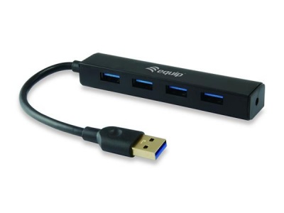 USB elosztó-HUB, 4 port, USB 3.2, EQUIP "Life"